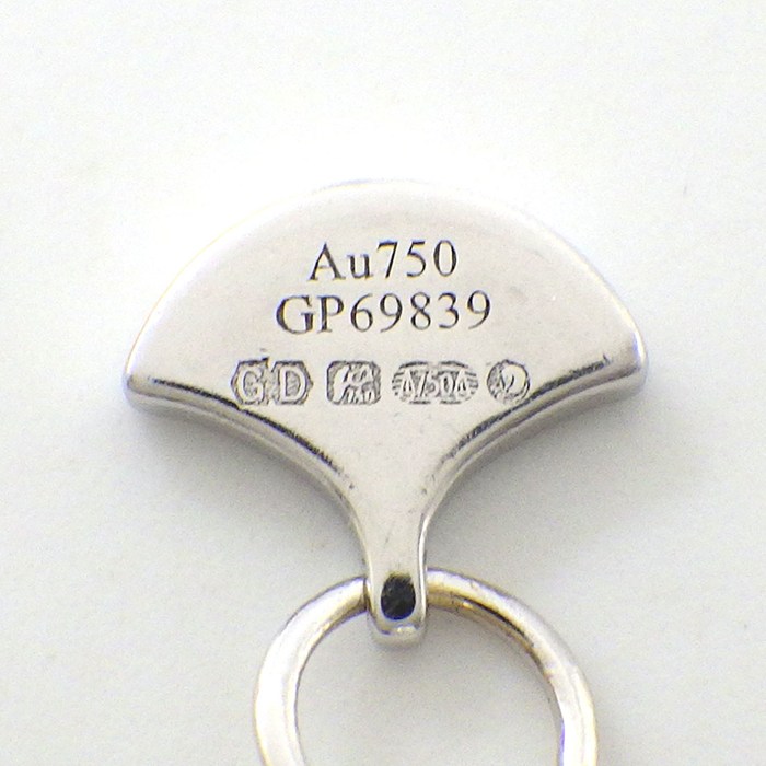 グラフ Graff GRAFF ネックレス スパイラル パヴェ RGP599 ラウンド サークル ダイヤモンド 計0.65ct K18WG 【箱・保付き】 【中古】
