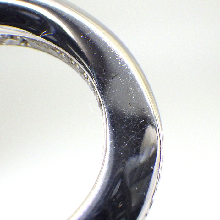 グラフ Graff GRAFF ネックレス スパイラル パヴェ RGP599 ラウンド サークル ダイヤモンド 計0.65ct K18WG 【箱・保付き】 【中古】