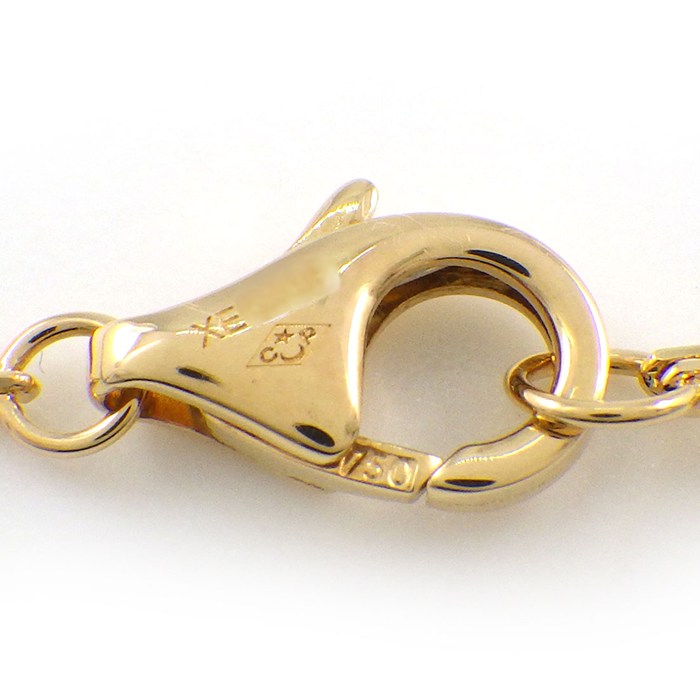 カルティエ Cartier ネックレス ダムール XS ディアマン レジェ B7224517 1ポイント ダイヤモンド 0.04ct K18YG 【箱・保付き】 【中古】