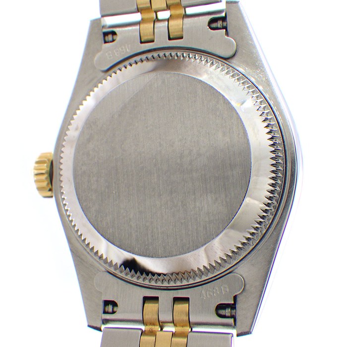 ロレックス Rolex 腕時計 デイトジャスト 79173G Y番 2002年 10ポイント ダイヤインデックス サンレイ シャンパンゴールド文字盤 デイト K18YG SS 自動巻き 【OH済み】 【中古】 