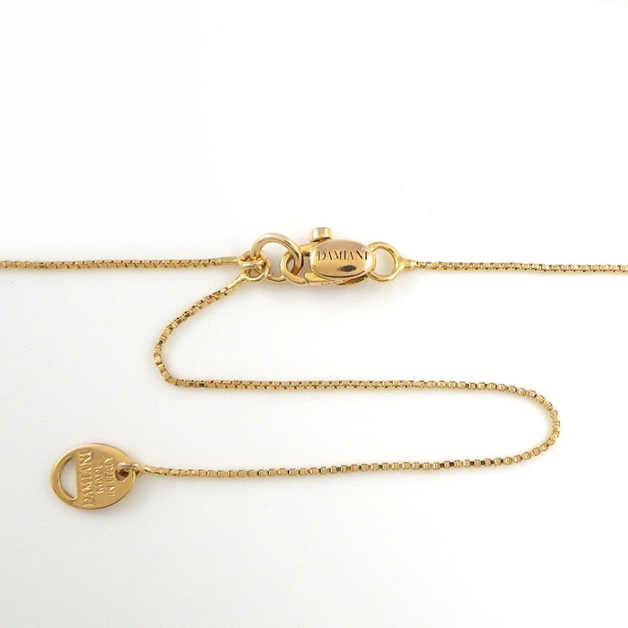 ダミアーニ DAMIANI ネックレス ベルエポック S 20053692 クロス パヴェ ダイヤモンド 計0.61ct K18PG 【中古】