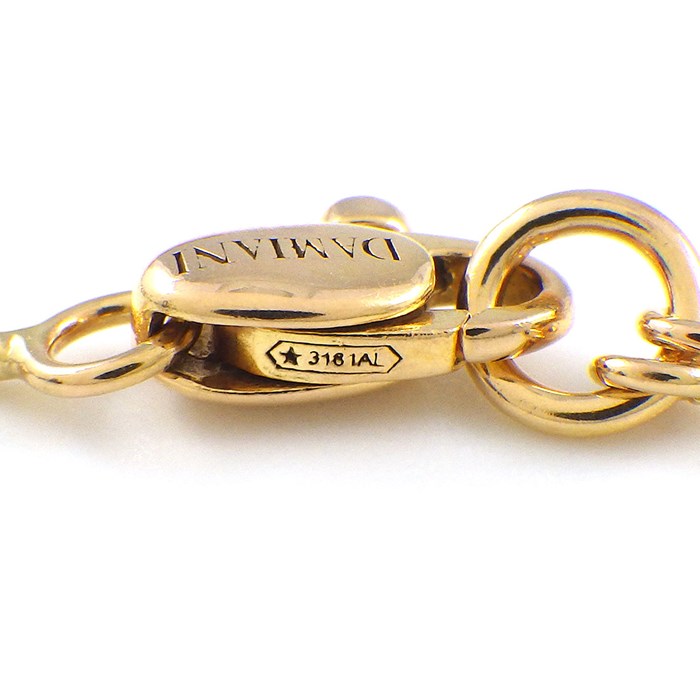 ダミアーニ DAMIANI ネックレス ベルエポック S 20053692 クロス パヴェ ダイヤモンド 計0.61ct K18PG 【中古】