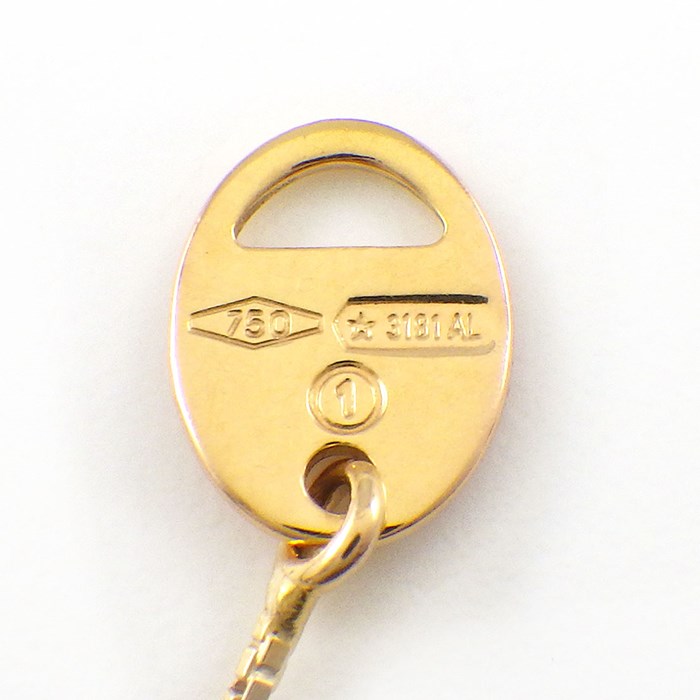 ダミアーニ DAMIANI ネックレス ベルエポック S 20053692 クロス パヴェ ダイヤモンド 計0.61ct K18PG 【中古】