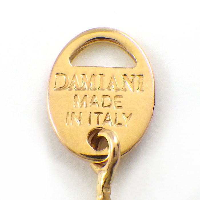 ダミアーニ DAMIANI ネックレス ベルエポック S 20053692 クロス パヴェ ダイヤモンド 計0.61ct K18PG 【中古】
