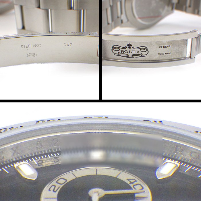 ロレックス Rolex 腕時計 デイトナ 116520 ルーレット刻印 ブラック文字盤 クロノグラフ タキメーター 夜光針/インデックス スモールセコンド SS 自動巻き 【箱・保付き】 【中古】
