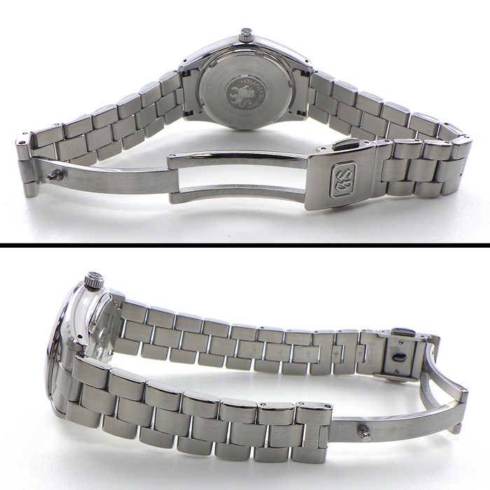 グランドセイコー Grand Seiko 腕時計 STGF067/4J52-0AB0 デイト ピンクシェル文字盤 SS クオーツアナログ 【箱・保付き】 【中古】