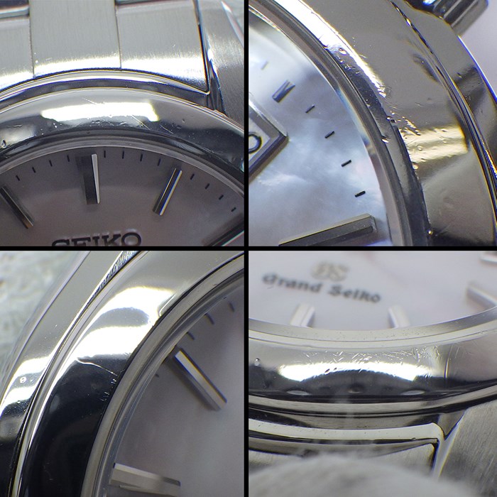 グランドセイコー Grand Seiko 腕時計 STGF067/4J52-0AB0 デイト ピンクシェル文字盤 SS クオーツアナログ 【箱・保付き】 【中古】