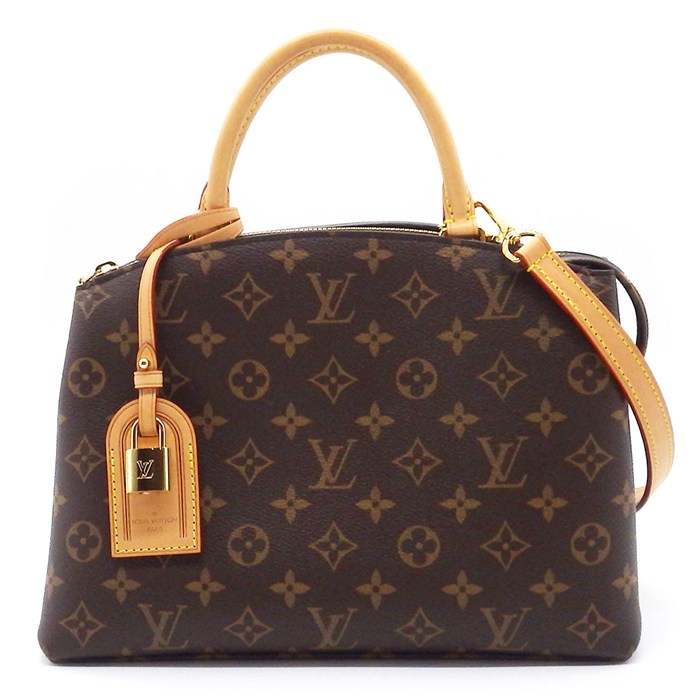 ルイ・ヴィトン Louis Vuitton ハンドバッグ ショルダーバッグ プティ パレ PM M45900 ブラウン モノグラム キャンバス 【中古】