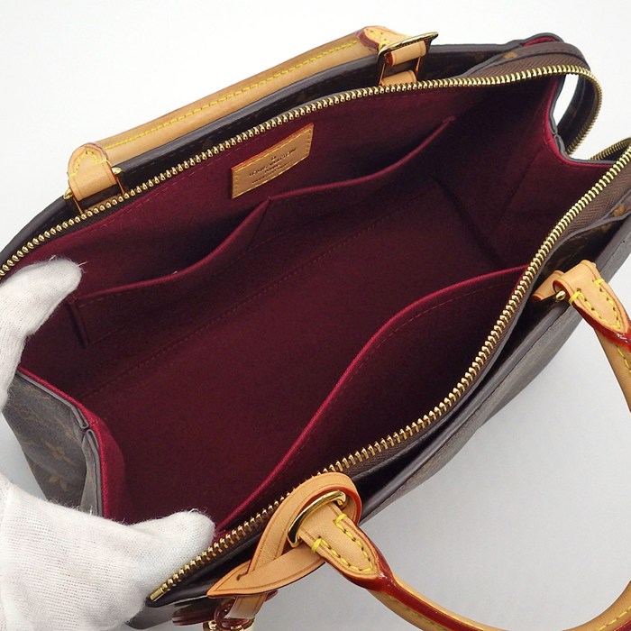 ルイ・ヴィトン Louis Vuitton ハンドバッグ ショルダーバッグ プティ パレ PM M45900 ブラウン モノグラム キャンバス 【中古】