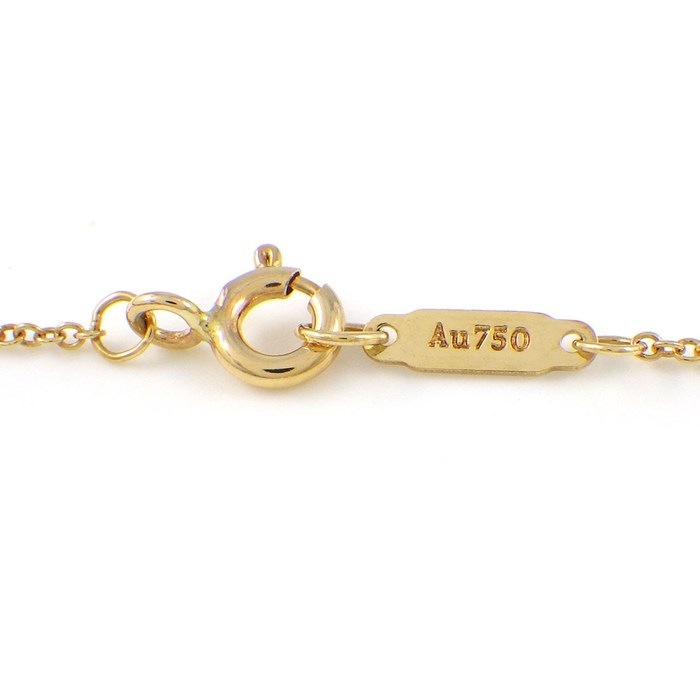 ティファニー Tiffany & Co. ブレスレット インフィニティ エンドレス K18YG 【中古】