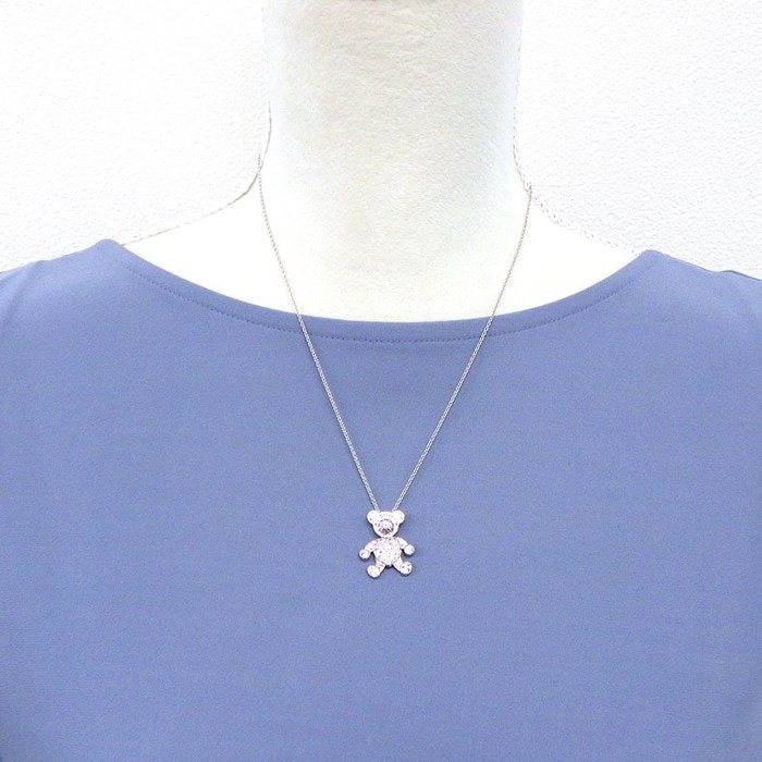 【大人気✨早い者勝ち‼️】pomellato ポメラート くま シルバーネックレス ポメラート Pomellato】ネックレス テディベア クマ 熊 モチーフ