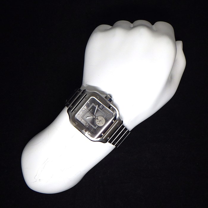 カルティエ Cartier 腕時計 サントス LM WSSA0076 スクエア サンレイ