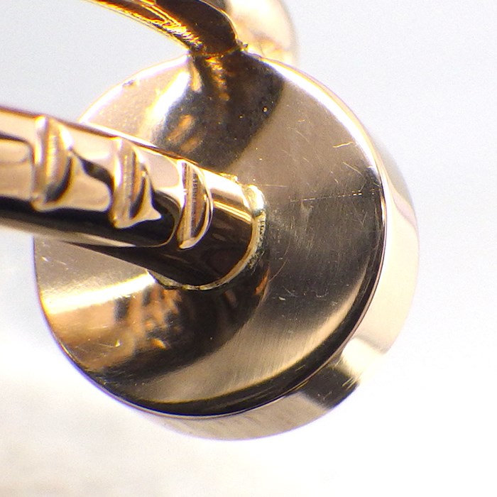  カルティエ Cartier リング ジュスト アン クル SM B4225846 釘モチーフ K18PG 6号 / #46 【中古】