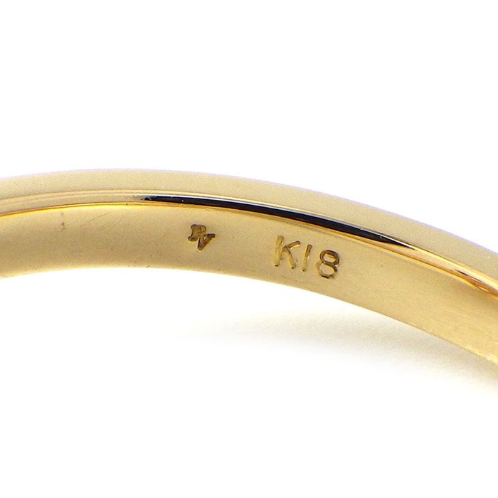 ポンテヴェキオ Ponte Vecchio リング バタフライ 蝶 モチーフ マルチカラー サファイア 計1.4ct 2ポイント ダイヤモンド 計0.02ct K18YG 13号 【中古】