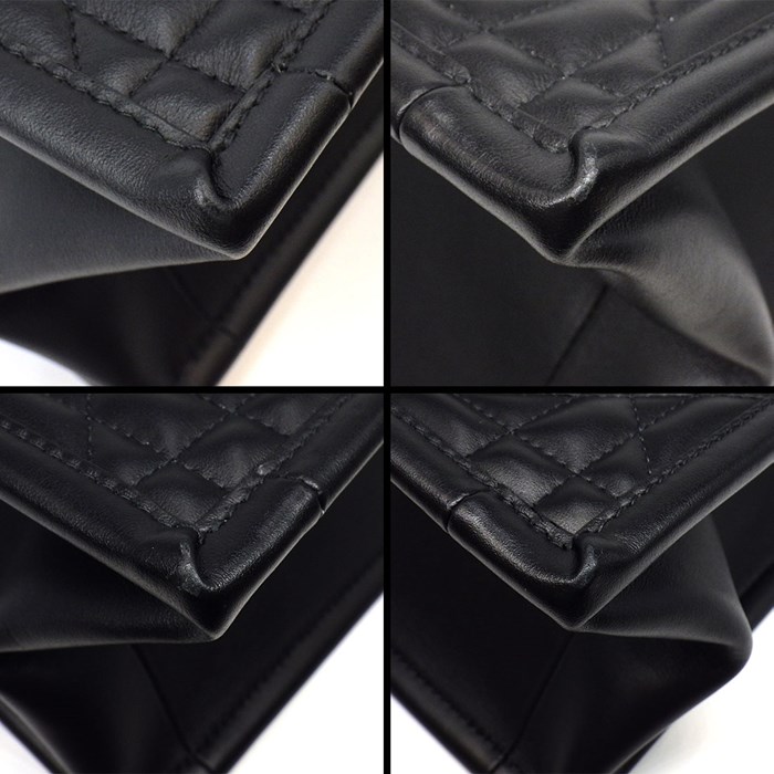 ディオール Dior ハンドバッグ トートバッグ ブックトート スモール カーフスキン M1325OWHP_M900 ブラック マクロ カナージュ カーフスキン 【中古】