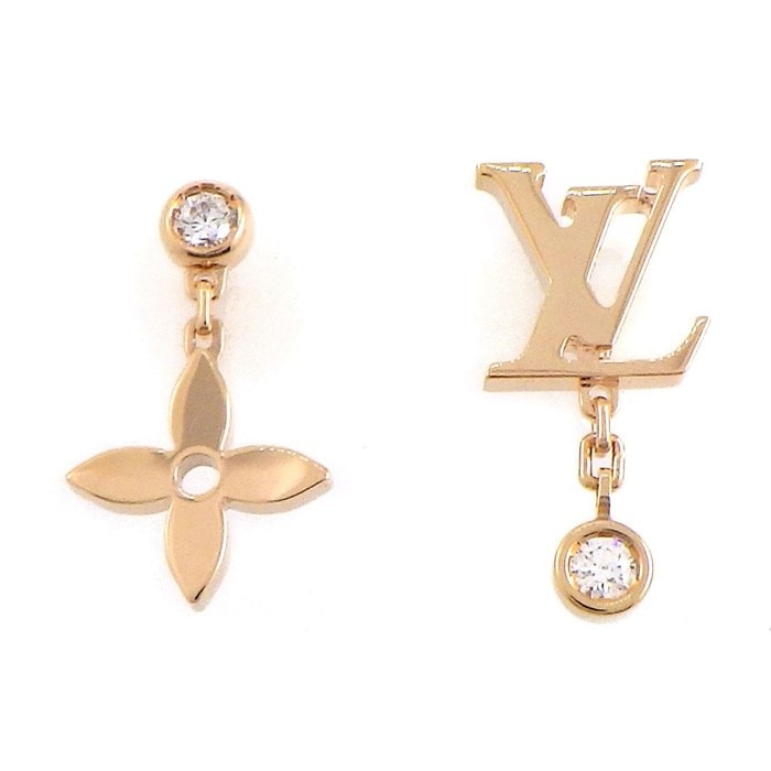 LOUIS VUITTON 　ルイヴィトンピアス　ピュスモノグラムイディール ルイヴィトン☆ピュス モノグラム・イディール ピアス (Louis
