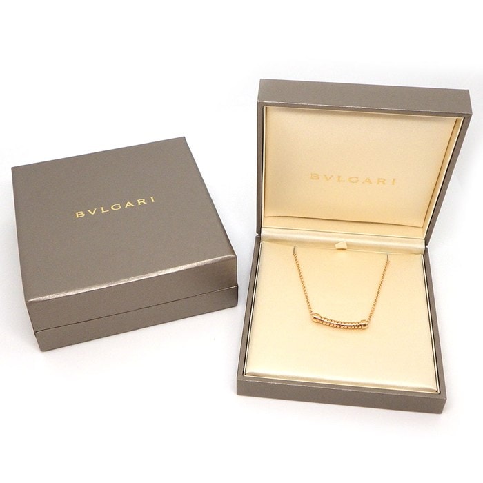 ブルガリ BVLGARI ネックレス トゥボガス 361367 K18PG 【中古】