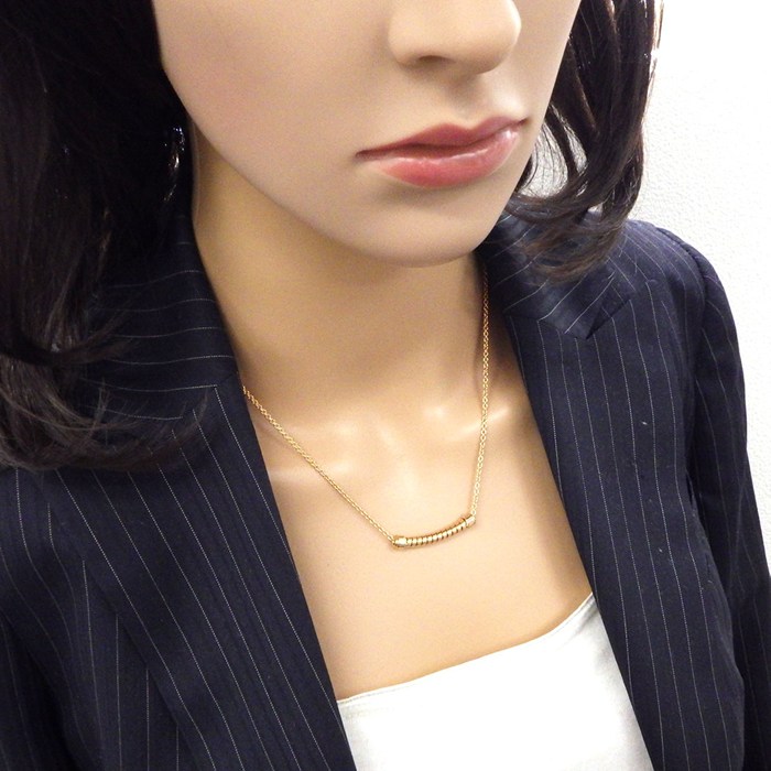 ブルガリ BVLGARI ネックレス トゥボガス 361367 K18PG 【中古】