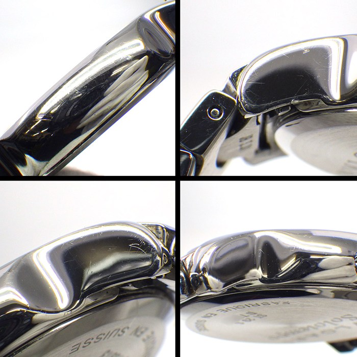 ブルガリ BVLGARI 腕時計 ソロテンポ ST29S ブラック文字盤 デイト SS クオーツアナログ 【中古】