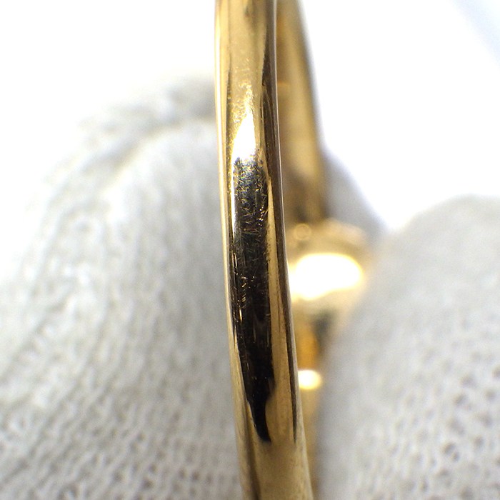 ポメラート Pomellato リング マーマノンマーマ 1ポイント ブルー トパーズ K18PG 10.5号 / #53 【中古】