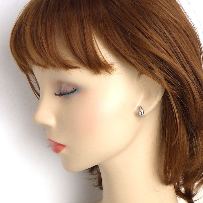 ティファニー Tiffany & Co. ピアス ティアドロップ PT950 【中古】