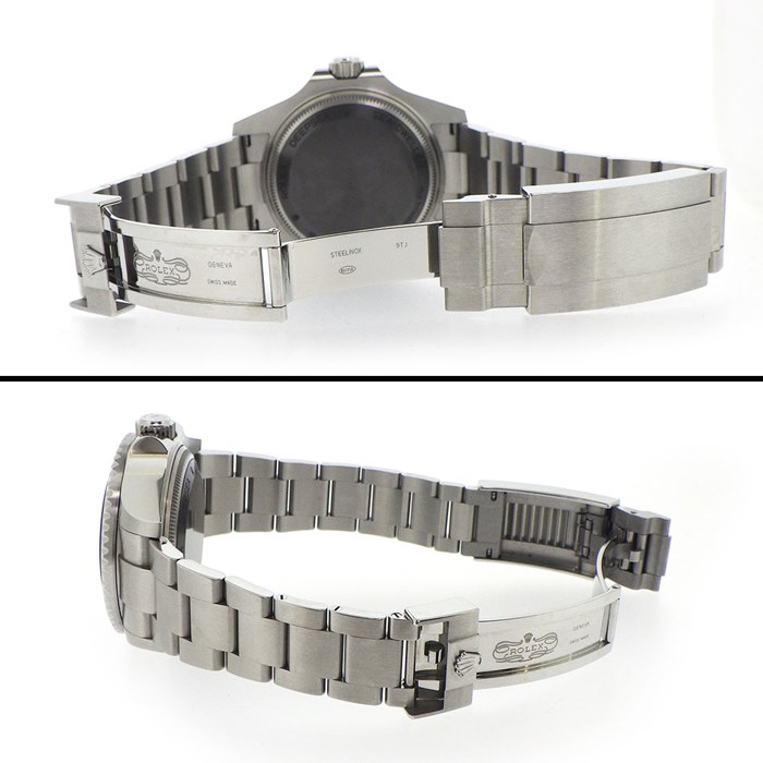 ロレックス Rolex 腕時計 シードゥエラーディープシー 136660 ブラック文字盤 黒 カレンダー 夜光インデックス 回転ベゼル オイスタースチール SS 自動巻き 【中古】