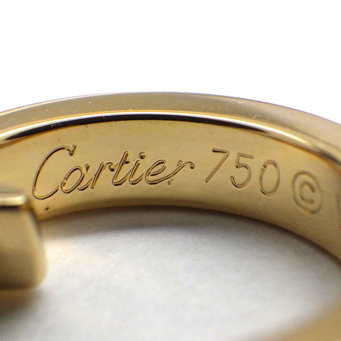 カルティエ Cartier ピアス ラブ フープ SM B8028800 K18YG 【中古】