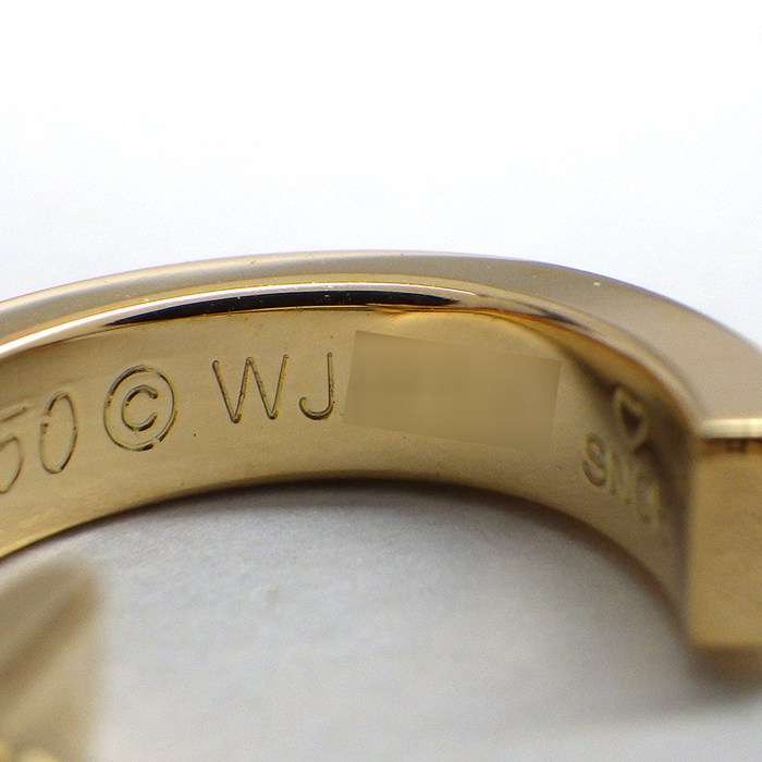 カルティエ Cartier ピアス ラブ フープ SM B8028800 K18YG 【中古】