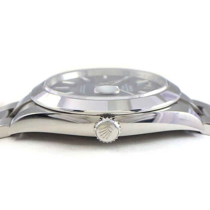 ロレックス Rolex 腕時計 デイトジャスト41 126300 ルーレット刻印 ブライトブルー文字盤 デイト SS 自動巻き 【箱・保付き】 【中古】
