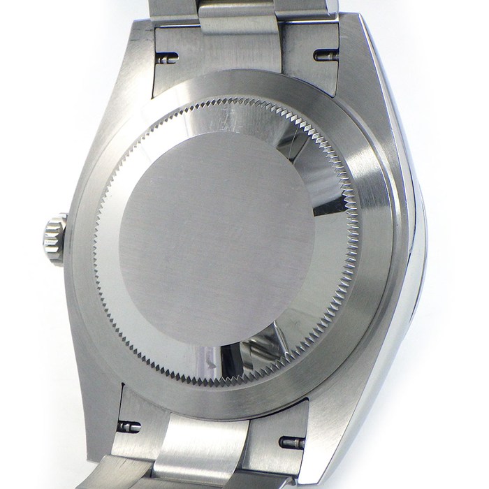 ロレックス Rolex 腕時計 デイトジャスト41 126300 ルーレット刻印 ブライトブルー文字盤 デイト SS 自動巻き 【箱・保付き】 【中古】