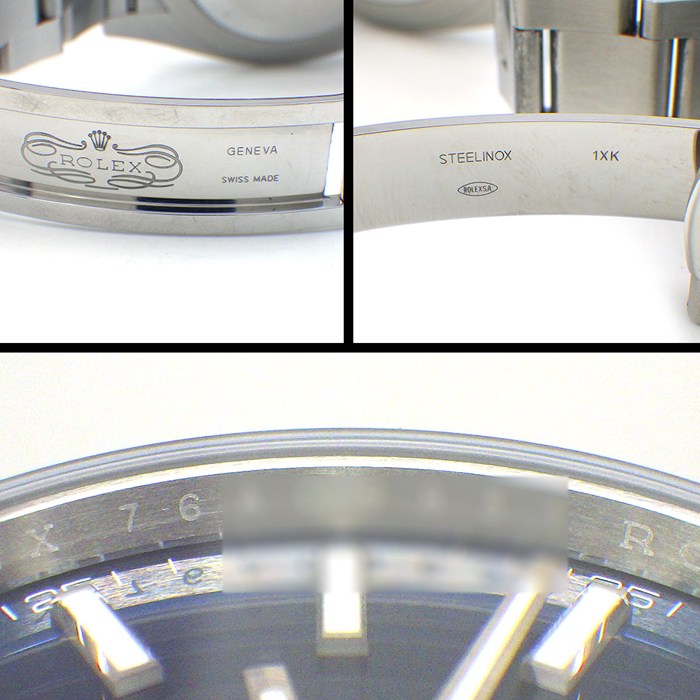 ロレックス Rolex 腕時計 デイトジャスト41 126300 ルーレット刻印 ブライトブルー文字盤 デイト SS 自動巻き 【箱・保付き】 【中古】