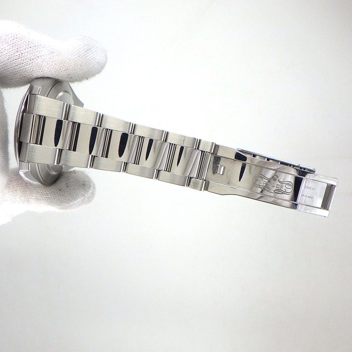 ロレックス Rolex 腕時計 デイトジャスト41 126300 ルーレット刻印 ブライトブルー文字盤 デイト SS 自動巻き 【箱・保付き】 【中古】