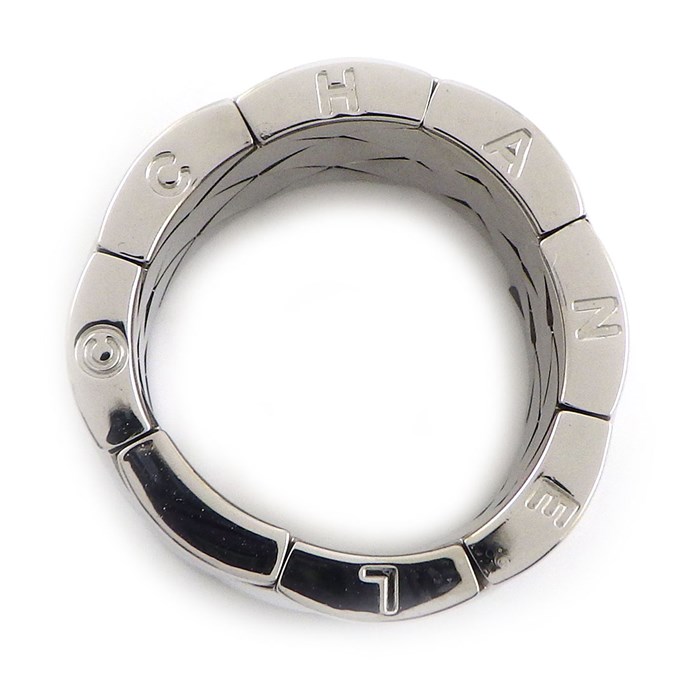 シャネル CHANEL リング マトラッセ キルティング K18WG 12.5号 【中古】