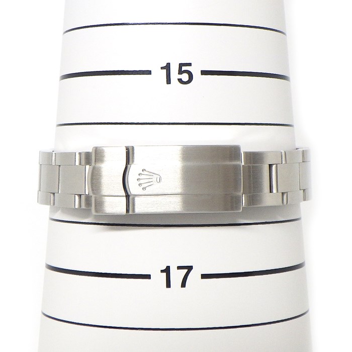 ロレックス Rolex 腕時計 オイスターパーペチュアル 176200 ルーレット刻印 カレンダー 夜光インデックス 夜光針 ホワイト 文字盤 SS 自動巻き 【中古】