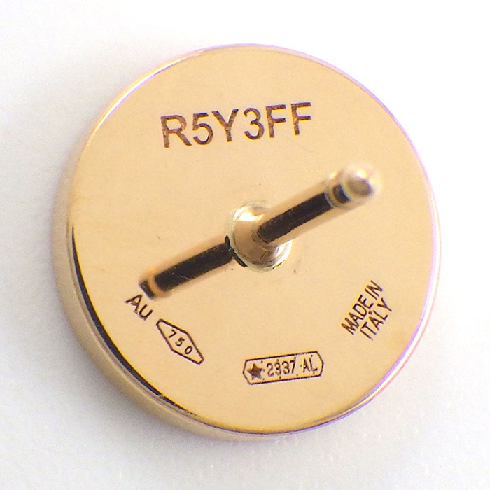 ブルガリ BVLGARI ピアス ブルガリ・ブルガリ 354731 2個セット ロゴ サークル ラウンド パヴェ ダイヤモンド K18PG 【中古】