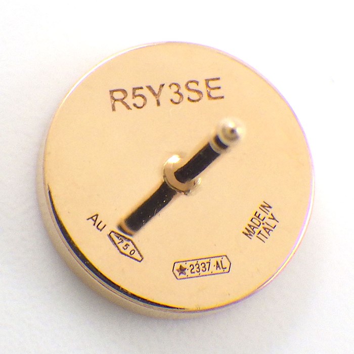 ブルガリ BVLGARI ピアス ブルガリ・ブルガリ 354731 2個セット ロゴ サークル ラウンド パヴェ ダイヤモンド K18PG 【中古】