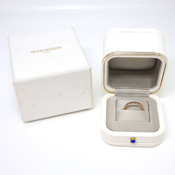 ブシュロン BOUCHERON リング クルドパリ スモール JAL01164 K18PG 11号 / #51 【中古】