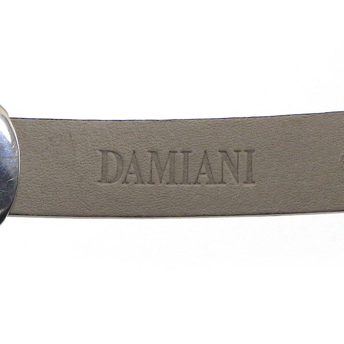 ダミアーニ DAMIANI ブレスレット D サイド ダイヤモンド SV925 革 【中古】