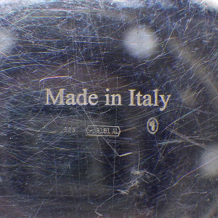 ダミアーニ DAMIANI ブレスレット D サイド ダイヤモンド SV925 革 【中古】