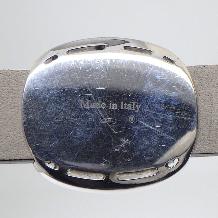 ダミアーニ DAMIANI ブレスレット D サイド ダイヤモンド SV925 革 【中古】