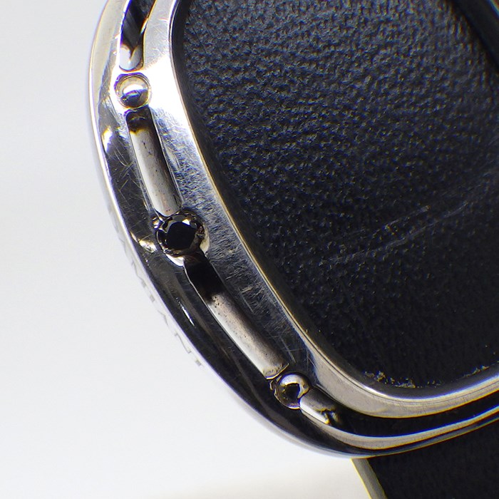 ダミアーニ DAMIANI ブレスレット D サイド ダイヤモンド SV925 革 【中古】