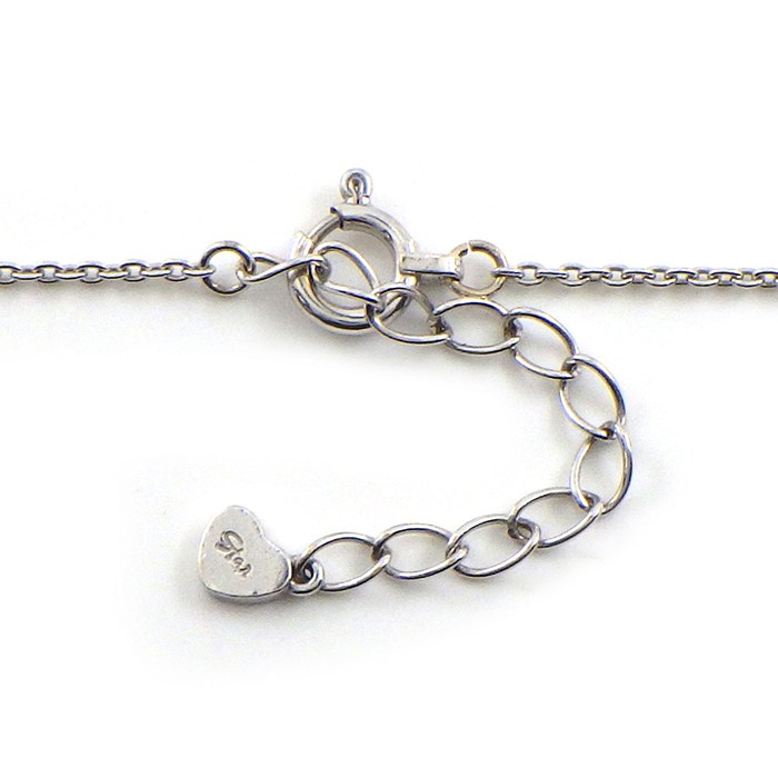 スタージュエリー STAR JEWELRY ネックレス ミステリアスハート 3ポイント プリンセスカット ルビー 計0.25ct K18WG 【中古】
