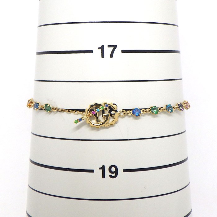 グッチ ランニング ダブルG リング 10号 トパーズ K18WG 新品仕上げ