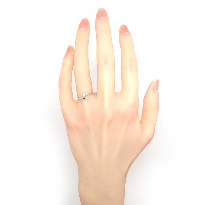 ティファニー Tiffany & Co. リング フープ 60408688 ツイスト 2