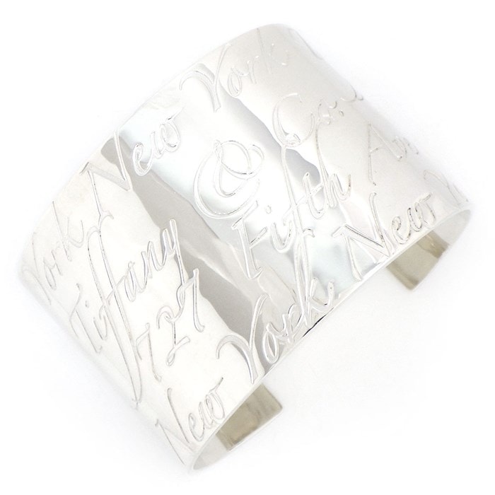 ティファニー Tiffany & Co.】バングル ノーツ カフ ワイド