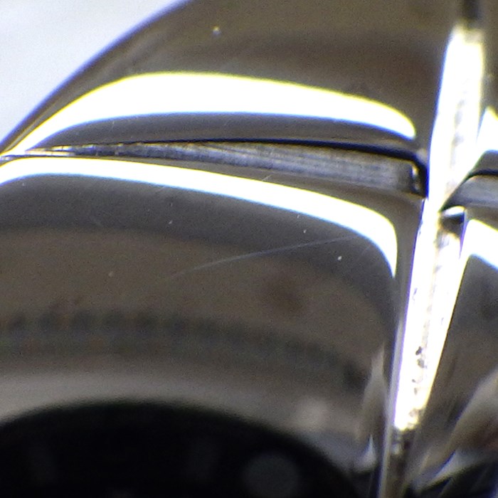 シャネル CHANEL リング ココクラッシュ ミディアム J10865 マトラッセ キルティング 31ポイント ダイヤモンド 計0.18ct K18WG 20.5号 / #61 【中古】