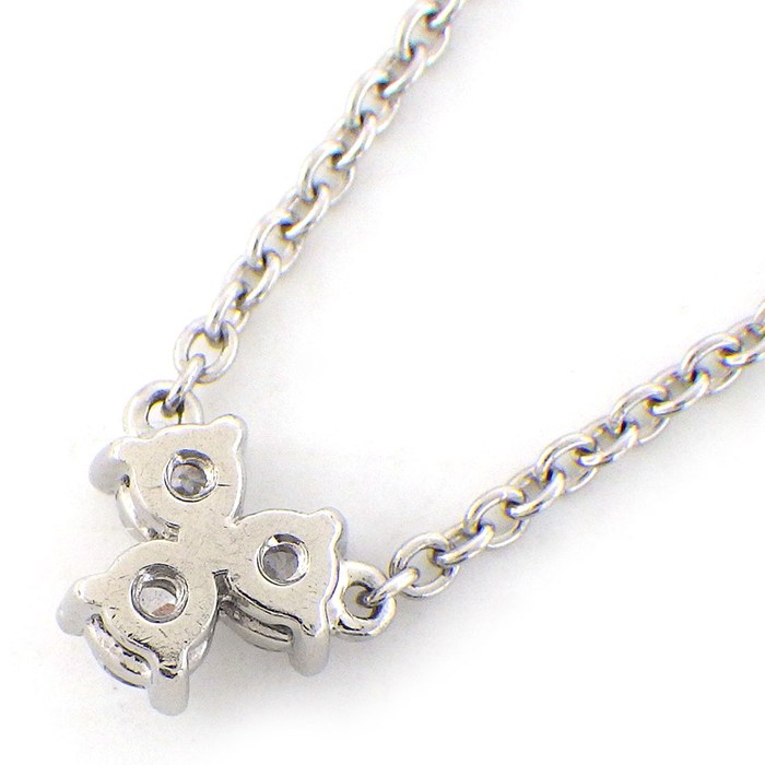 ティファニー Tiffany & Co. ネックレス アリア 3ポイント ダイヤモンド PT950 【中古】