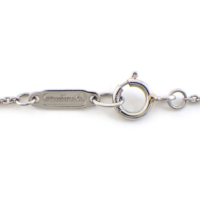 ティファニー Tiffany & Co. ネックレス アリア 3ポイント ダイヤモンド PT950 【中古】