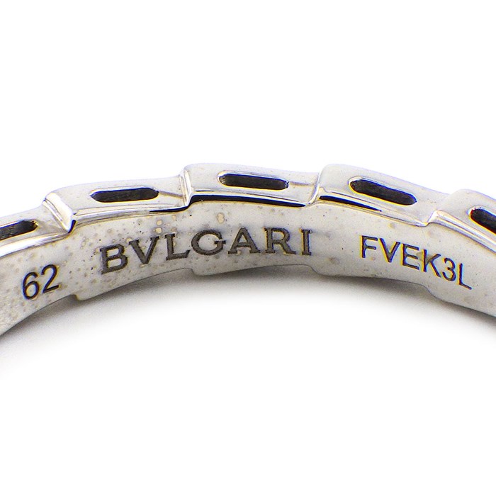 【ブルガリ BVLGARI】リング セルペンティ ヴァイパー 349677 スネーク 蛇 K18WG 21号 / #62 