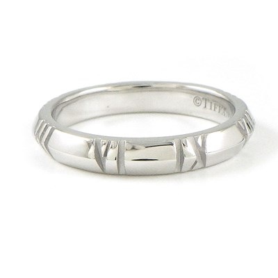 ティファニー Tiffany & Co. リング アトラス X クローズド ナロー 3mm  